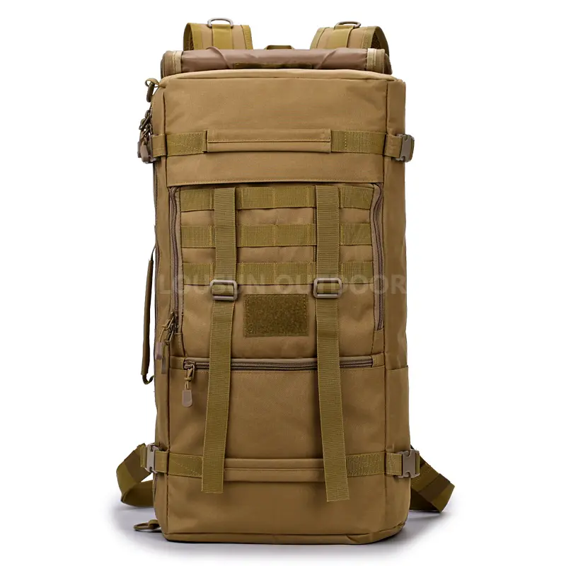 Outdoor Trekking Multi-function Tactical Oxford Backpack 50L