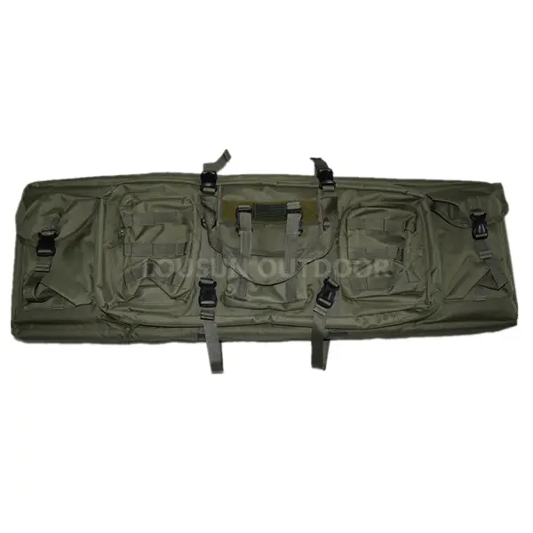 Tactical Waterproof Double Rifle Pistol Bag 43.5 Inch Length