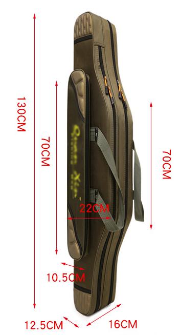 Waterproof 1680D Oxford Fishing Gear Bag 3 layers8