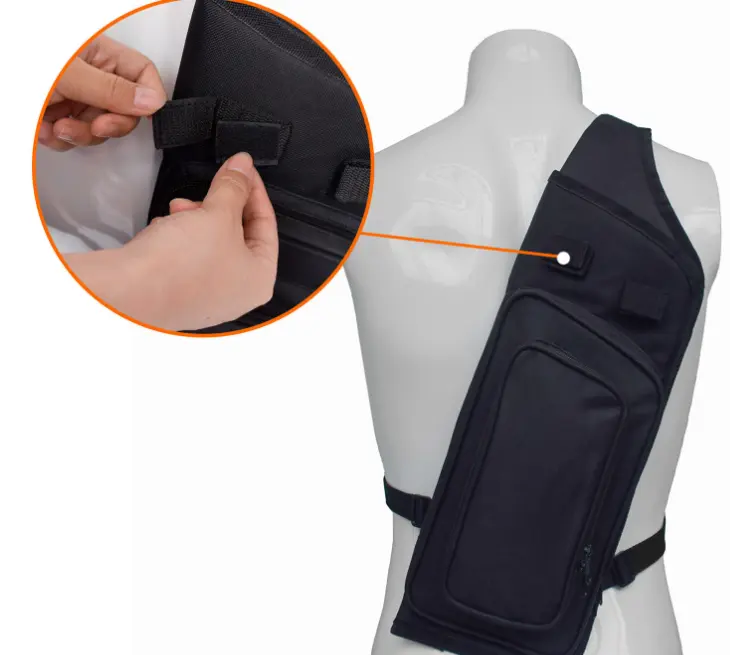 Outdoor Archery Waterproof Oxford Sling Arrow Bag3