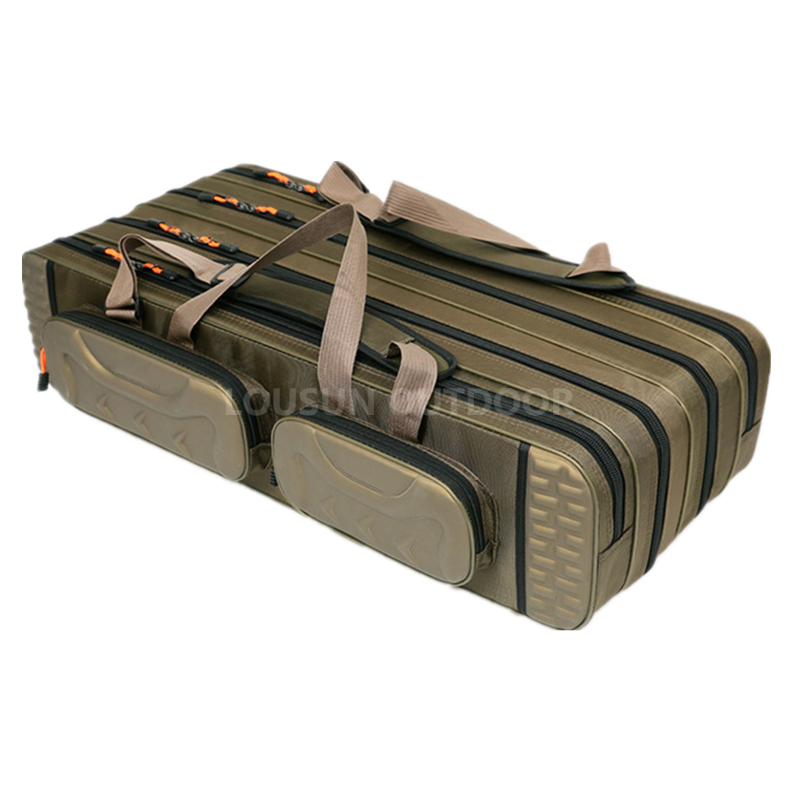 Waterproof 1680d Oxford Fishing Gear Bag 4 Layers